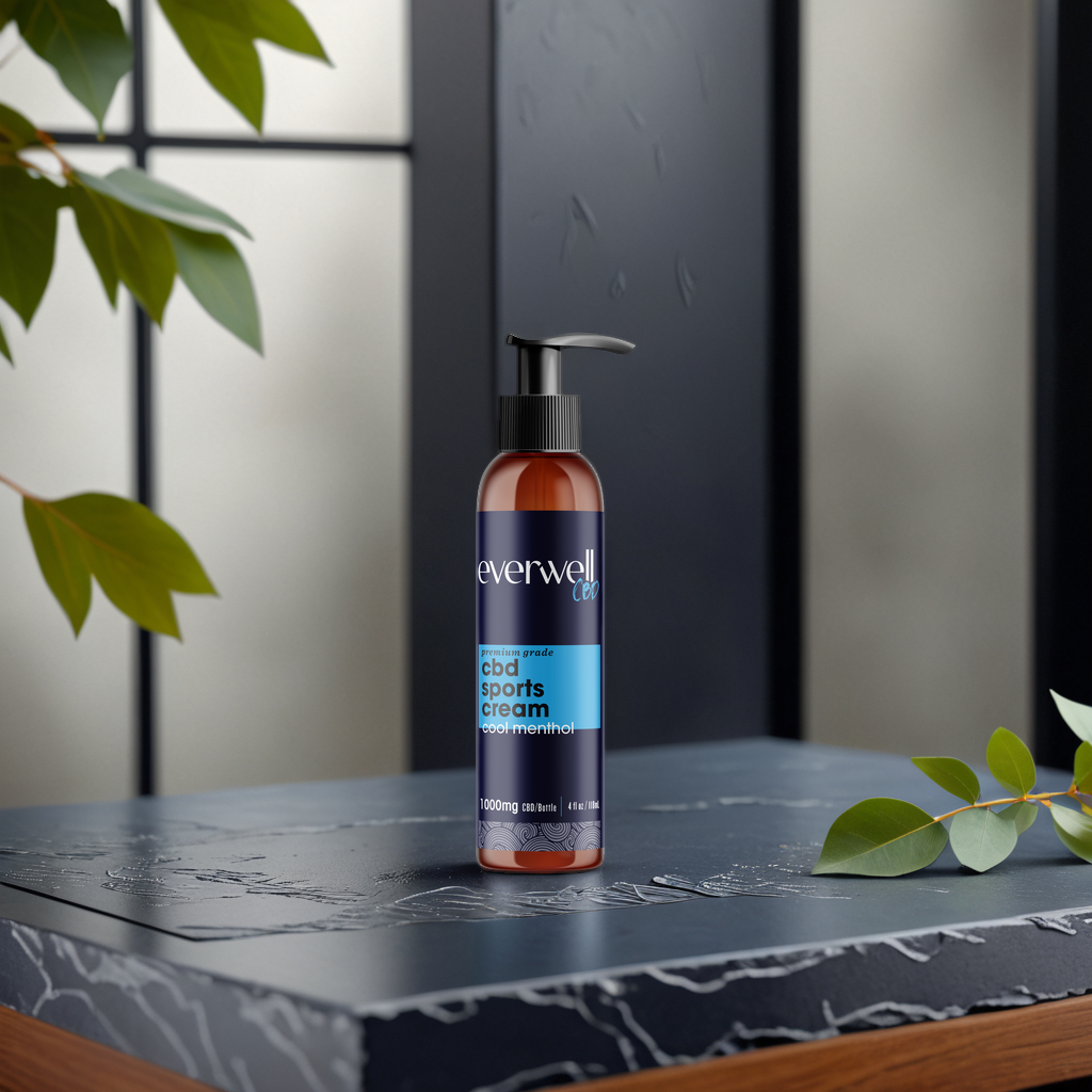 CBD Sports Lotion + Menthol - NO THC