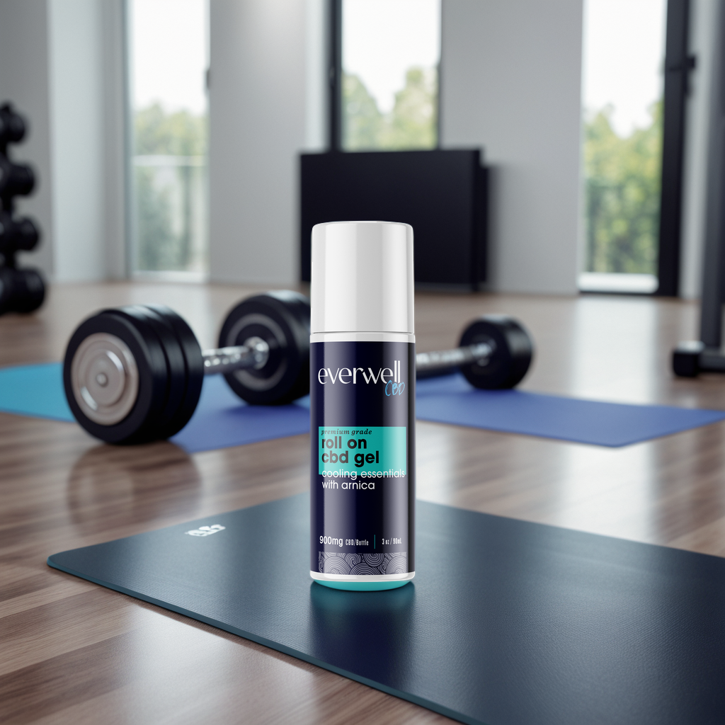 CBD Roll-On Muscle Gel with Arnica - NO THC