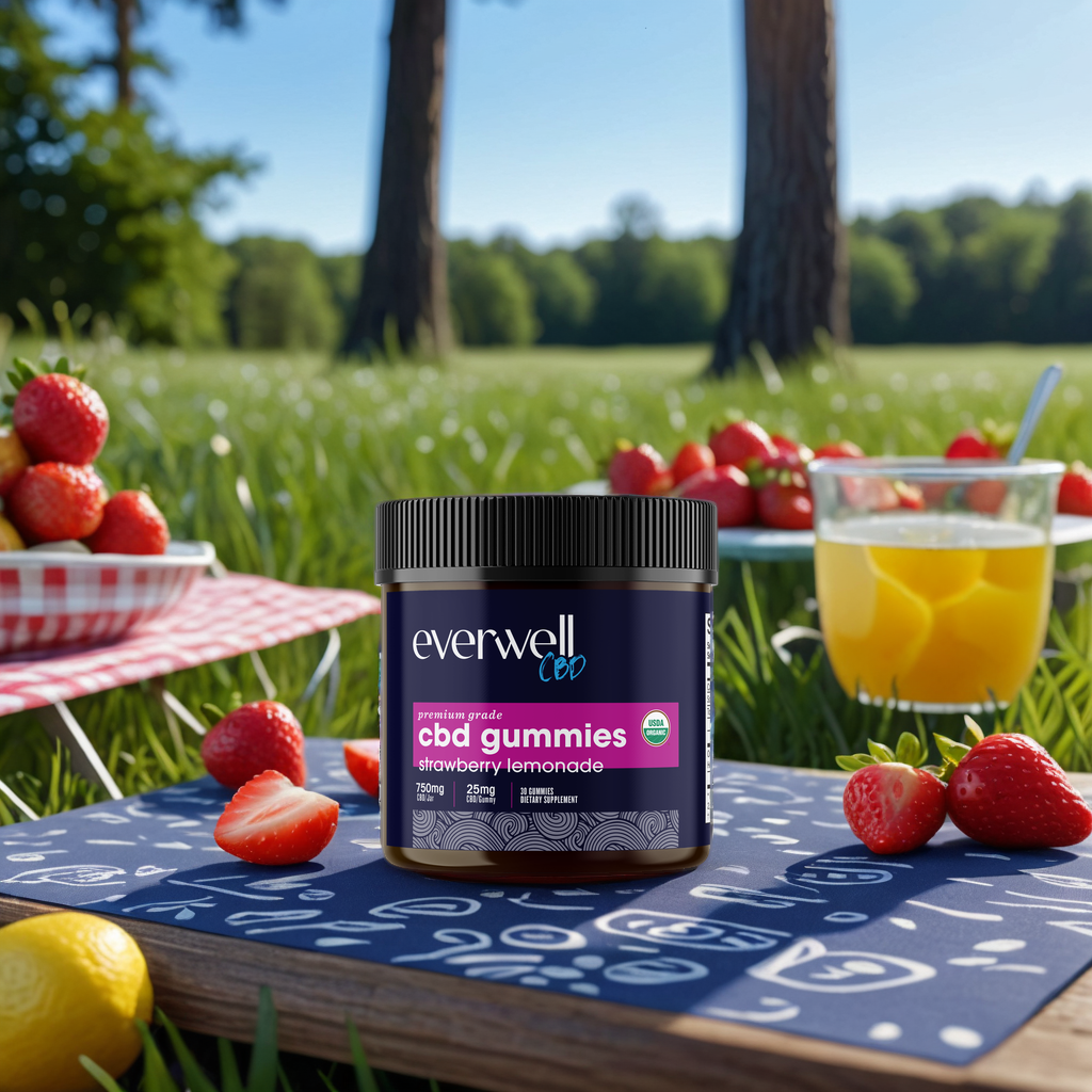 Broad Spectrum Organic CBD Gummies - NO THC