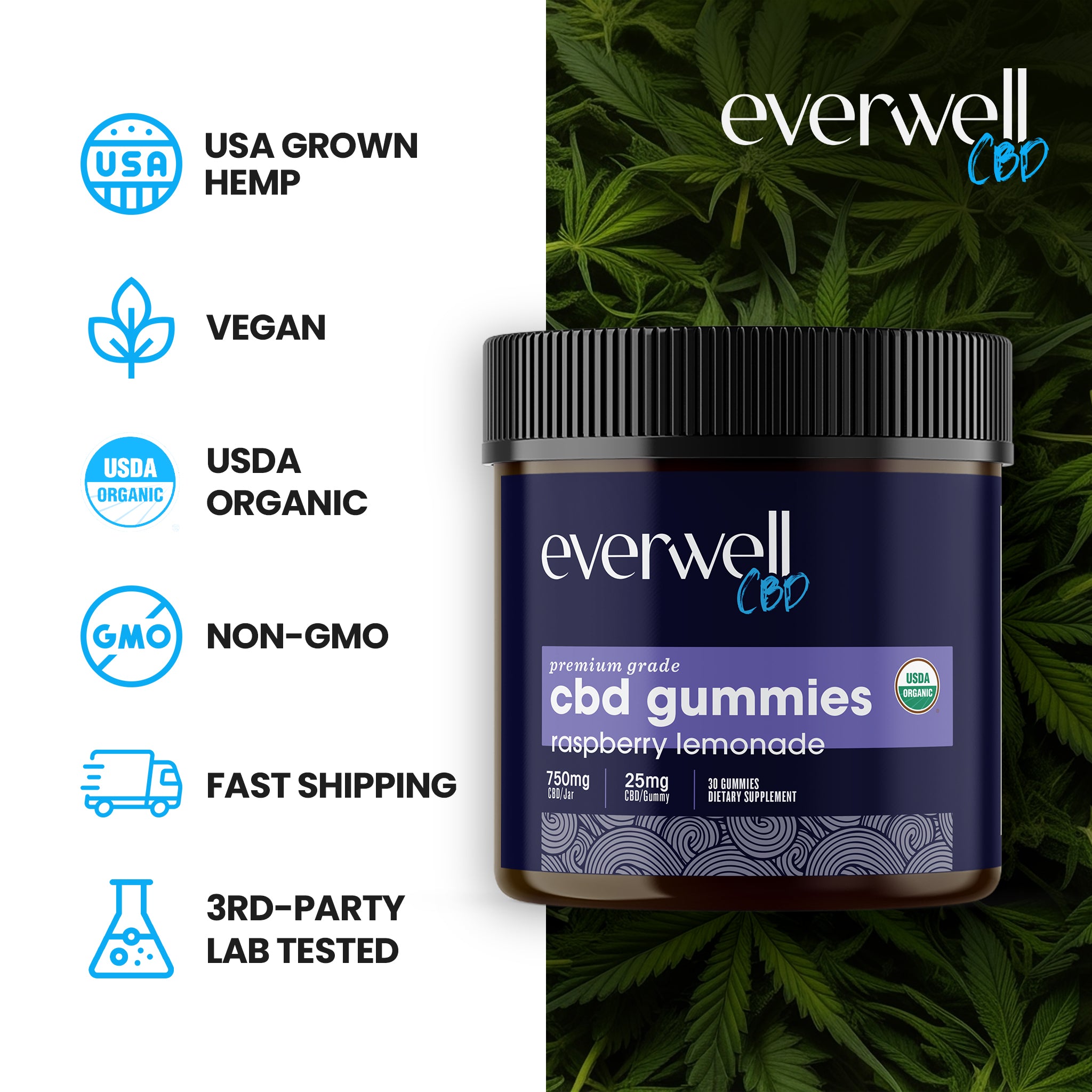 Full Spectrum Organic CBD Gummies