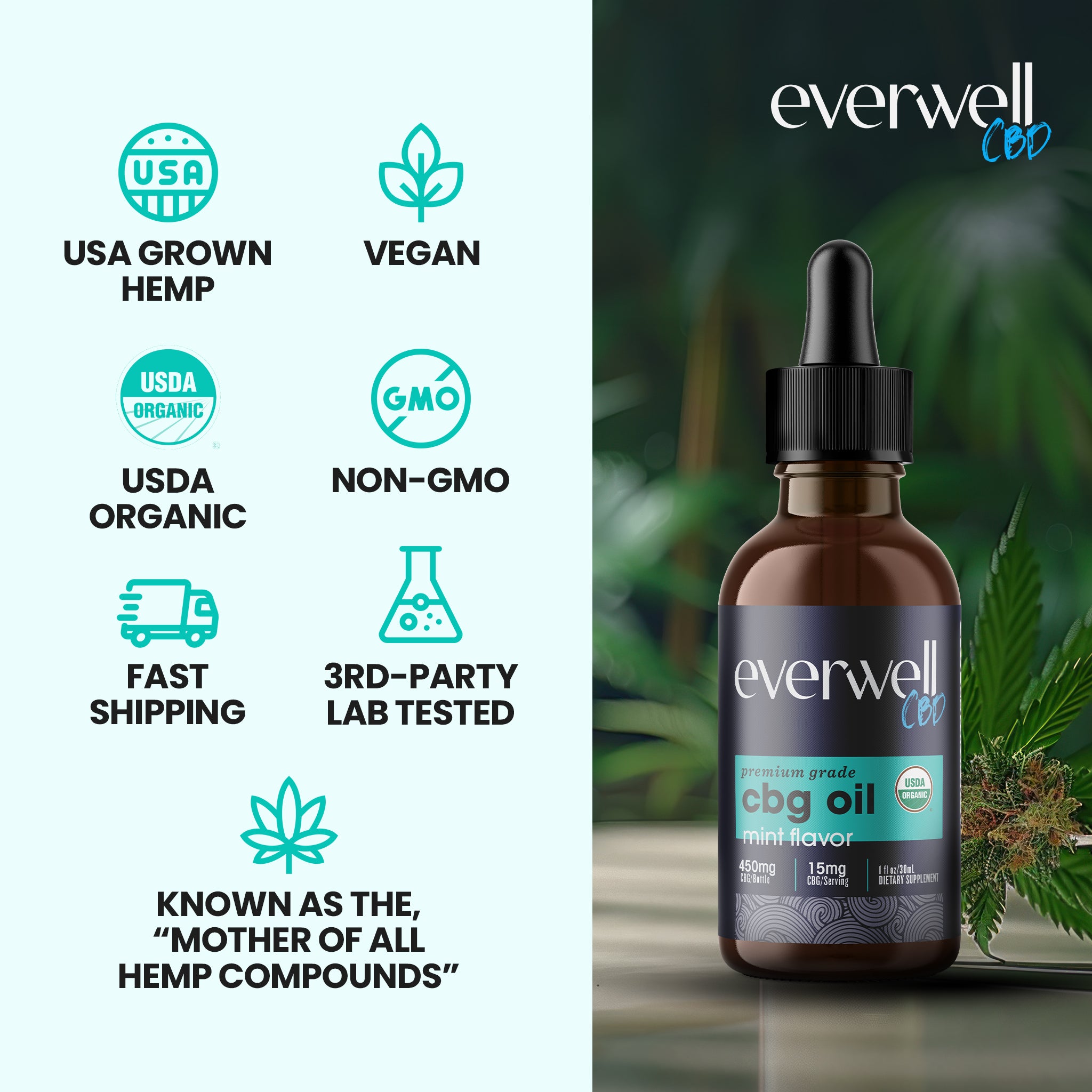 Organic CBG Tincture